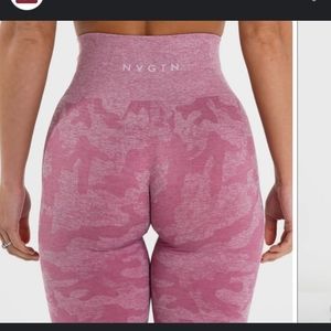 NVGTN Pasel Pink Camo Leggings